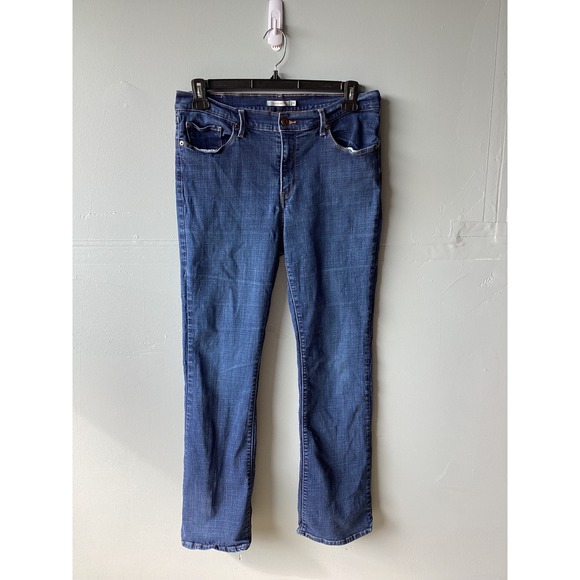Levi's Denim - Levis Classic Bootcut Jeans Womens 14 Medium Wash Blue Denim Mid Rise Pants